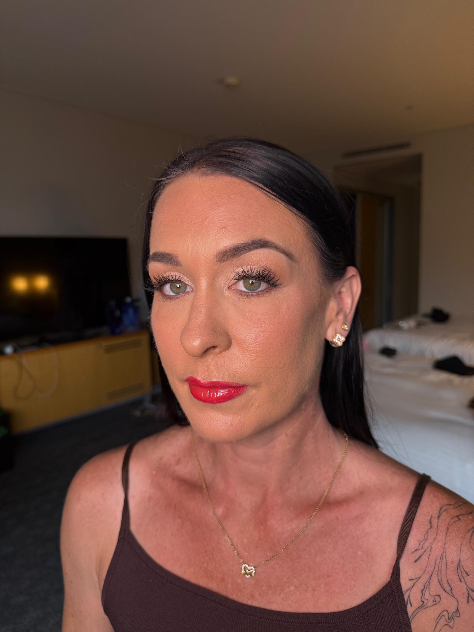 Recent makeup and hair work by a Sydney mobile makeup artist — client photo 2