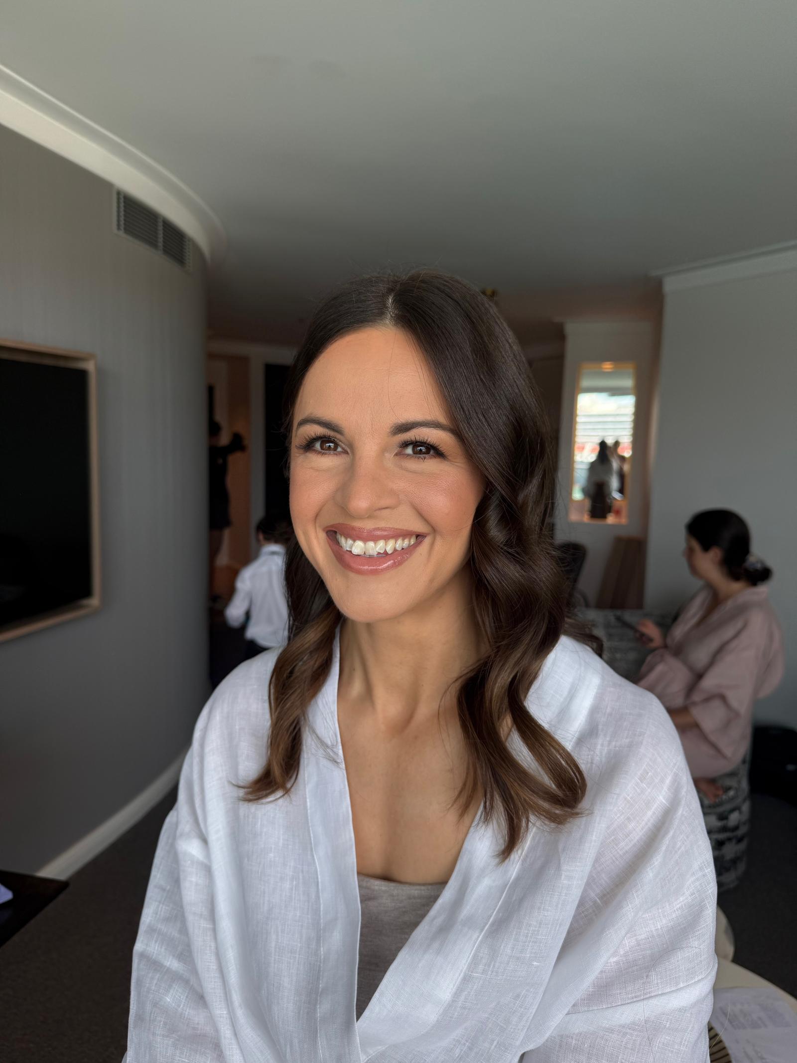 Recent makeup and hair work by a Sydney mobile makeup artist — client photo 3