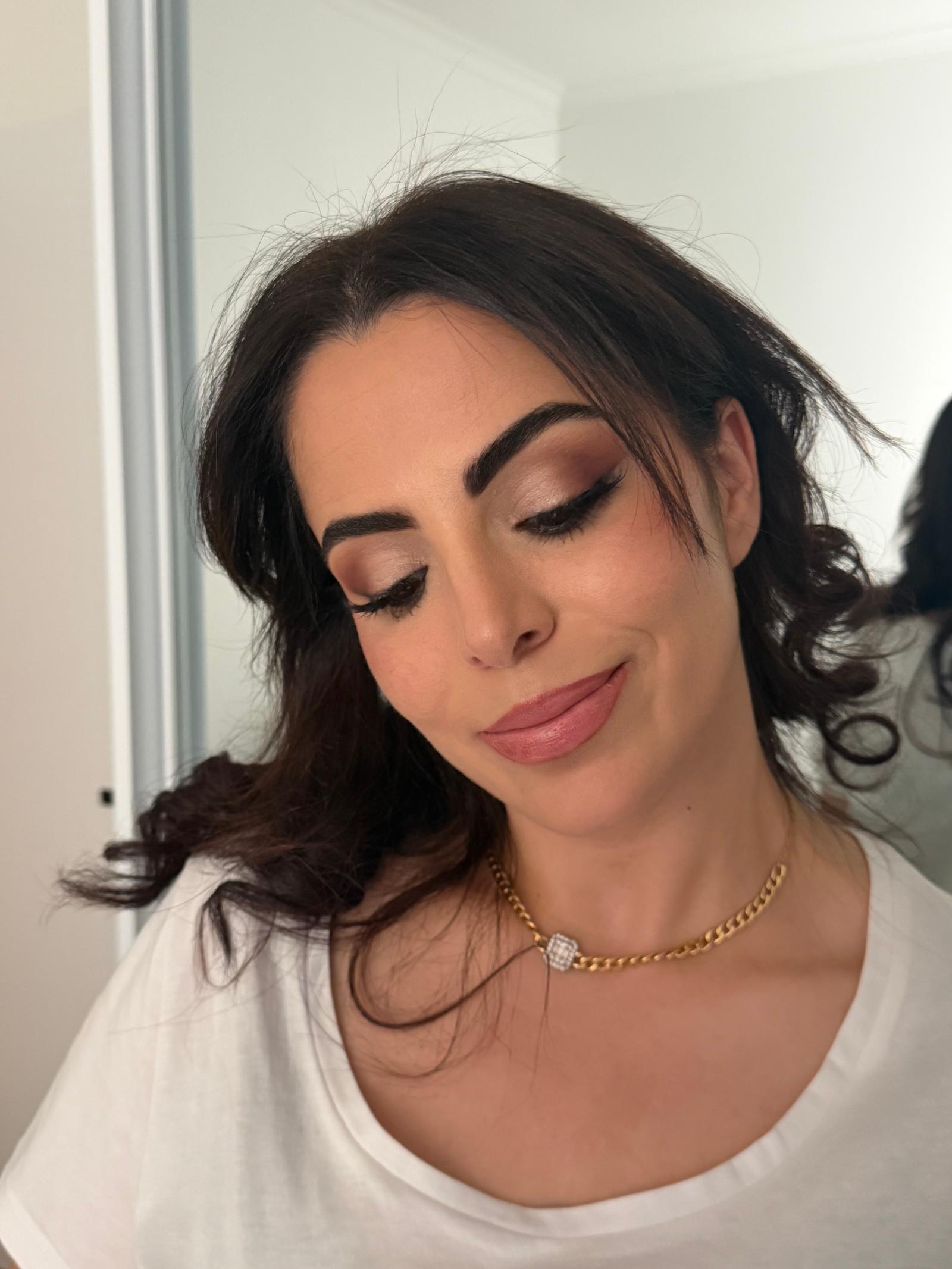 Recent makeup and hair work by a Sydney mobile makeup artist — client photo 1